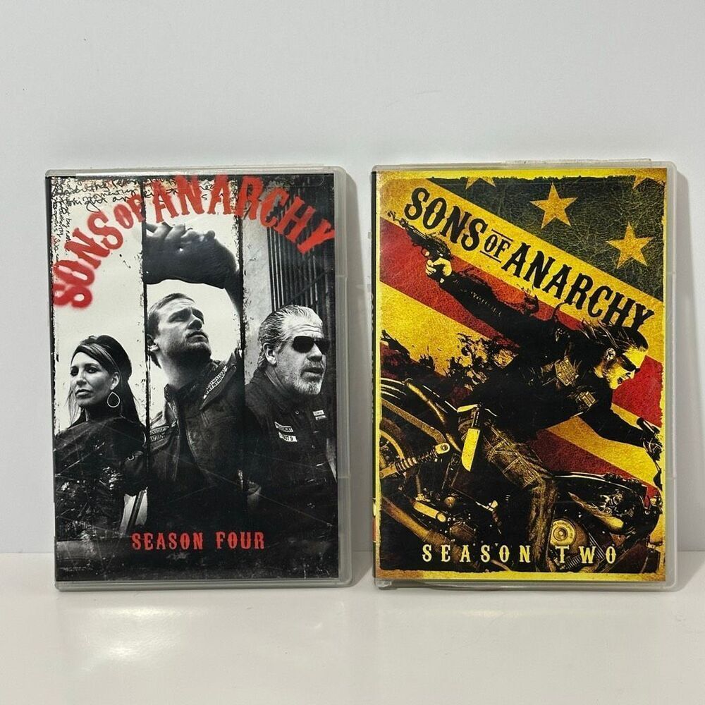 Sons of Anarchy DVD Set 2 Seasons Season 2 Season 4